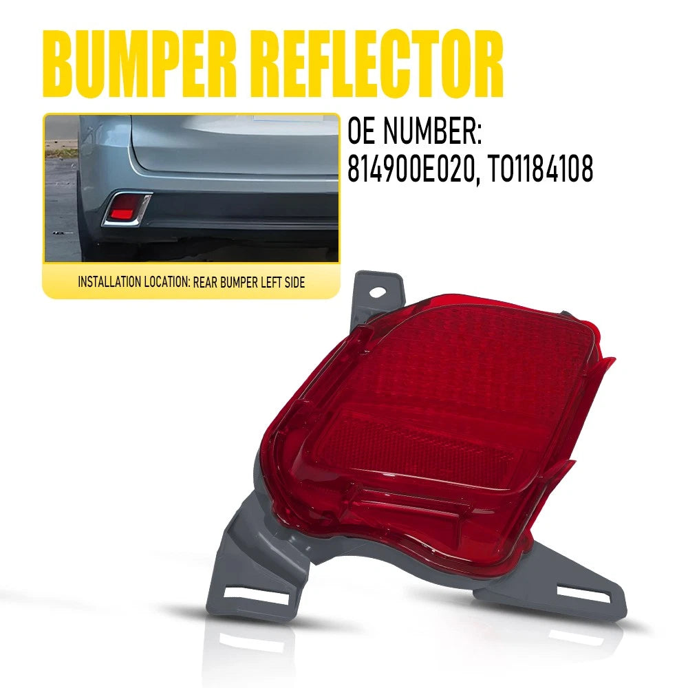 2X Front Fog Light Bumper Bezel Cover for Toyota Corolla (2005–2008)