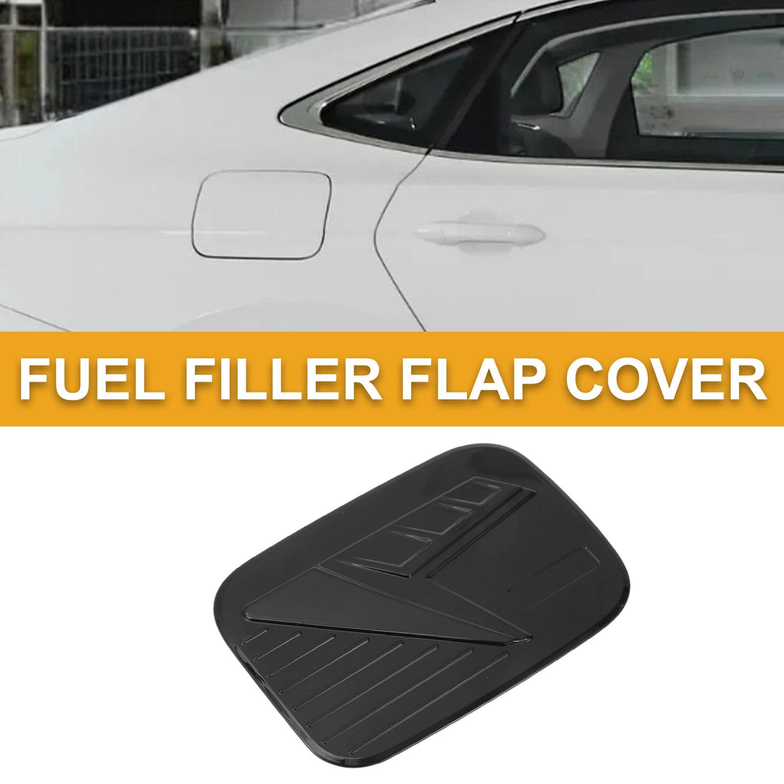 Fuel Tank Door Cap for Honda CR-V (2023–2025) Fuel Filler Flap Cover Black