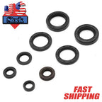 8Pc Engine Oil Seal Kit for Yamaha YZ125 DT175 MX175 IT175 YZ100 DT125 MX125 (1974–2002)