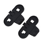 2 x Clip Clamp Mounts for T-COM Motorcycle Helmet Intercom Interphone