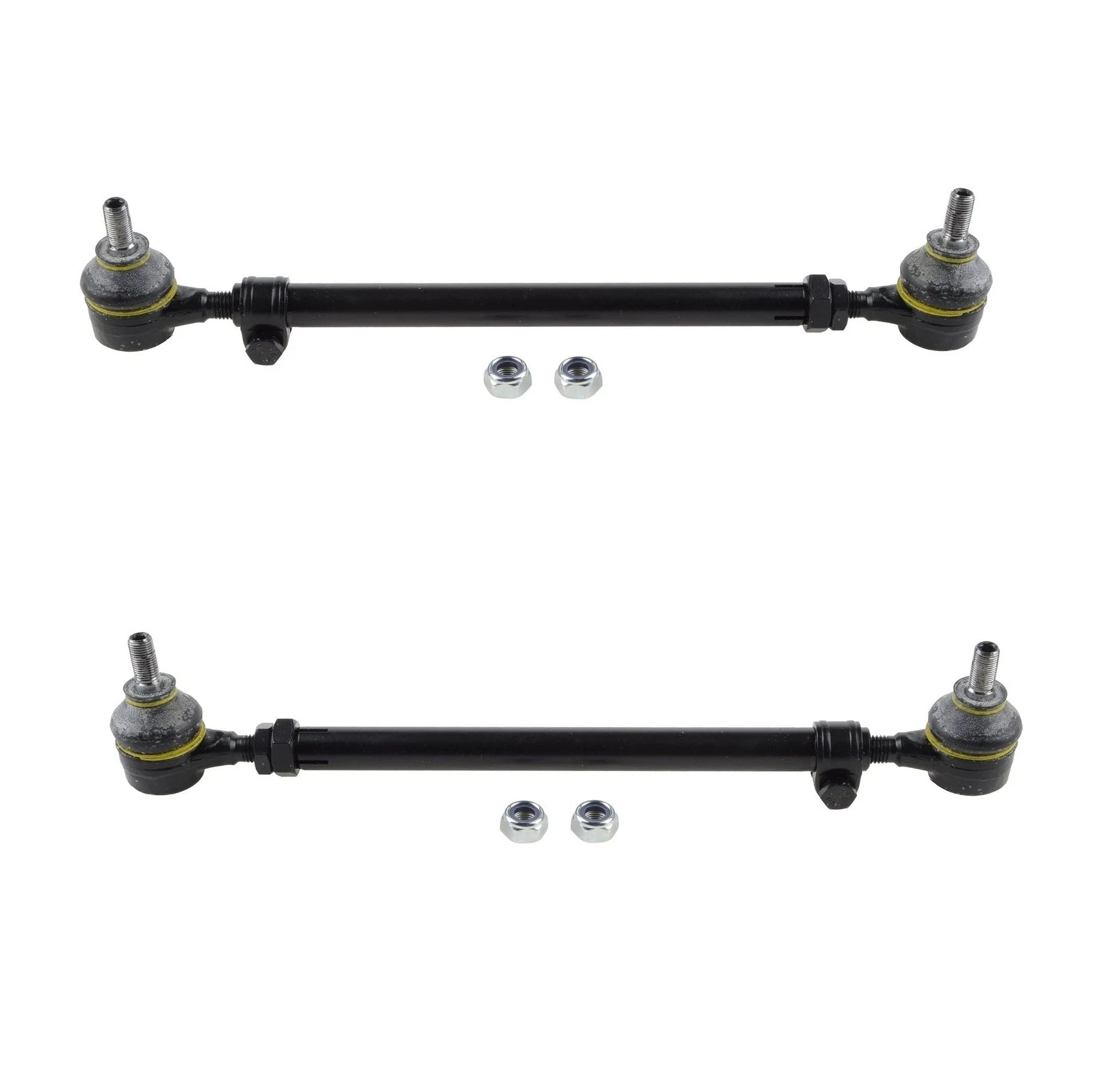 Set of 2 Front Steering Tie Rod Assemblies TRW for Mercedes W201 (1983–1993)