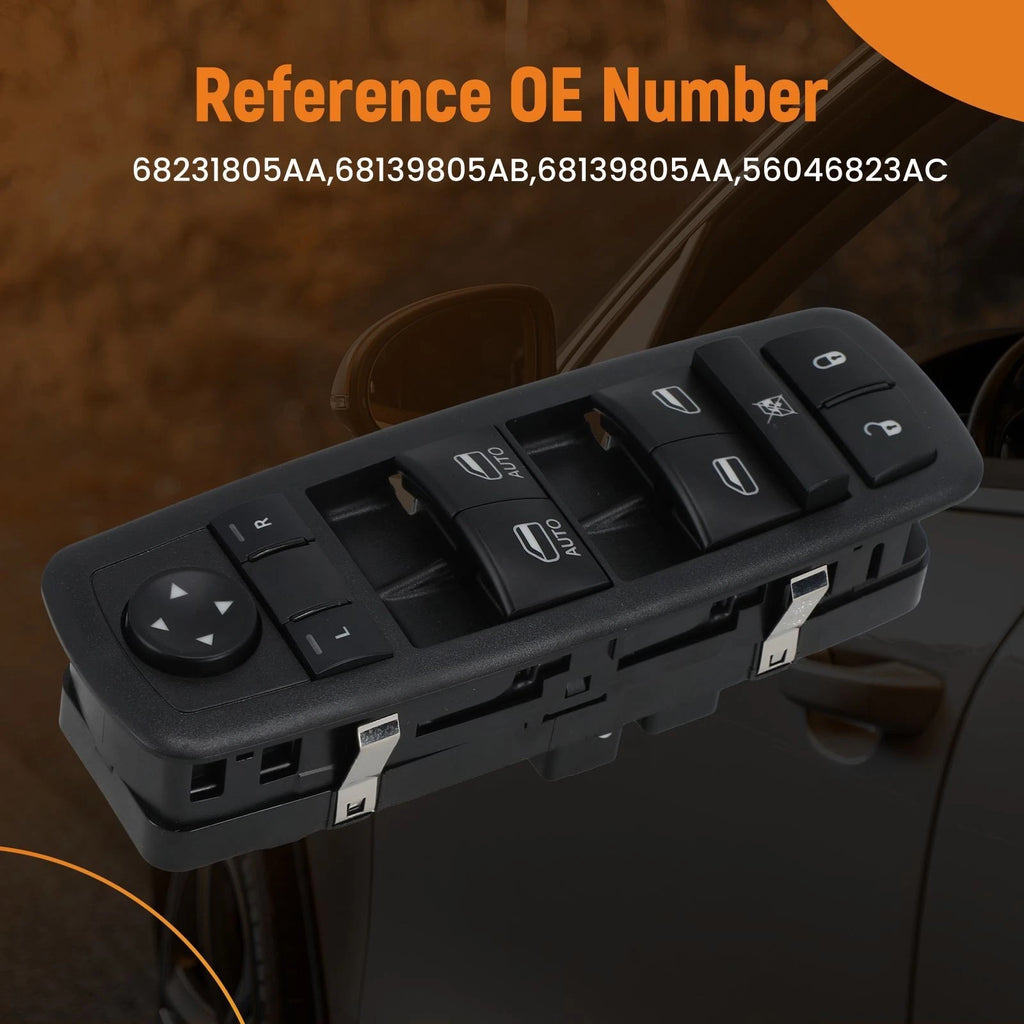 Master Power Window Switch for Chrysler 300, Dodge Charger (2011–2012) 68139805AA