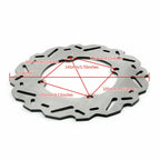 Rear Brake Disc Rotor for Honda CB500X 500F (2013–2014), CBR500R CB650F (2014–2015) T9