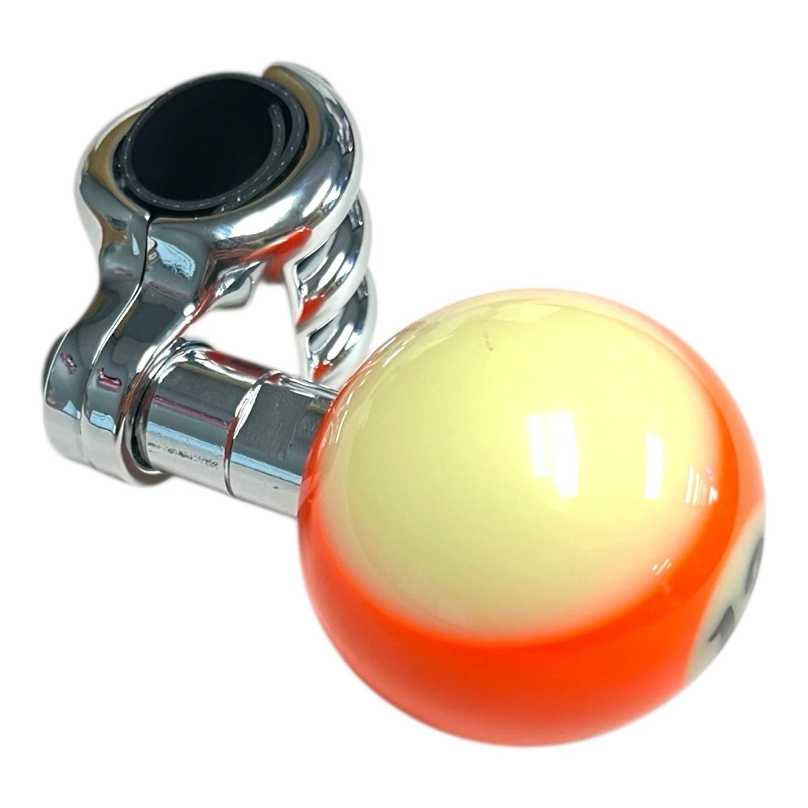 Steering Wheel Spinner Knob Replacement for Orange 13 Pool Ball Models (1950–1999)