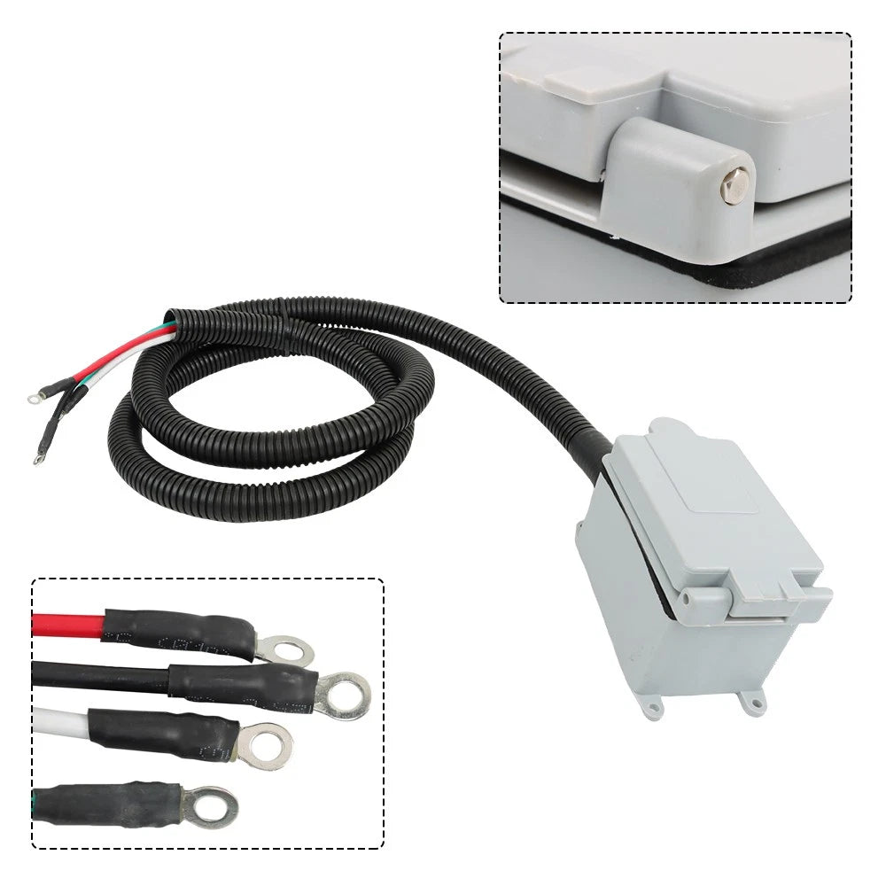 Set of 1 Electric Powered Trailer Jack Kit for Various Trailers (12000 lbs)