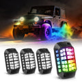 Set of 4 RGB LED Rock Lights for Jeep Off-Road (YYYY–YYYY)