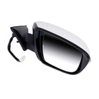 Heated Power Fold Right Side Door Mirror for Nissan Rogue (2014–2017) White