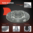 Engine Cooling Fan Clutch for BMW E3 E12 E24 (1971-1982)