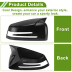 1 Pair Mirror Cover Cap for Mercedes-Benz A-Class W176 (2012–2017)