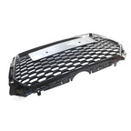Honeycomb Black Mesh Grille for Audi A4/S4 RS4 B9 (2017-2019)