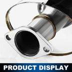 4" Exhaust Catback System Kit for Eclipse 2.4L (2006–2009) 4G69 Muffler Burnt Tip