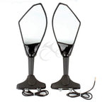 Rearview Mirrors with LED Turn Signals for Suzuki GSXR1000 (2004–2007, 2009–2016)