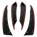 Set of 4 Molded Splash Guards for Chevrolet Corvette (2005–2013)