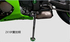 Side Stand Kickstand Plate Pad for Kawasaki ZX6R ZX10R Z1000 ER6N Z800 Versys (Fits Multiple Models)