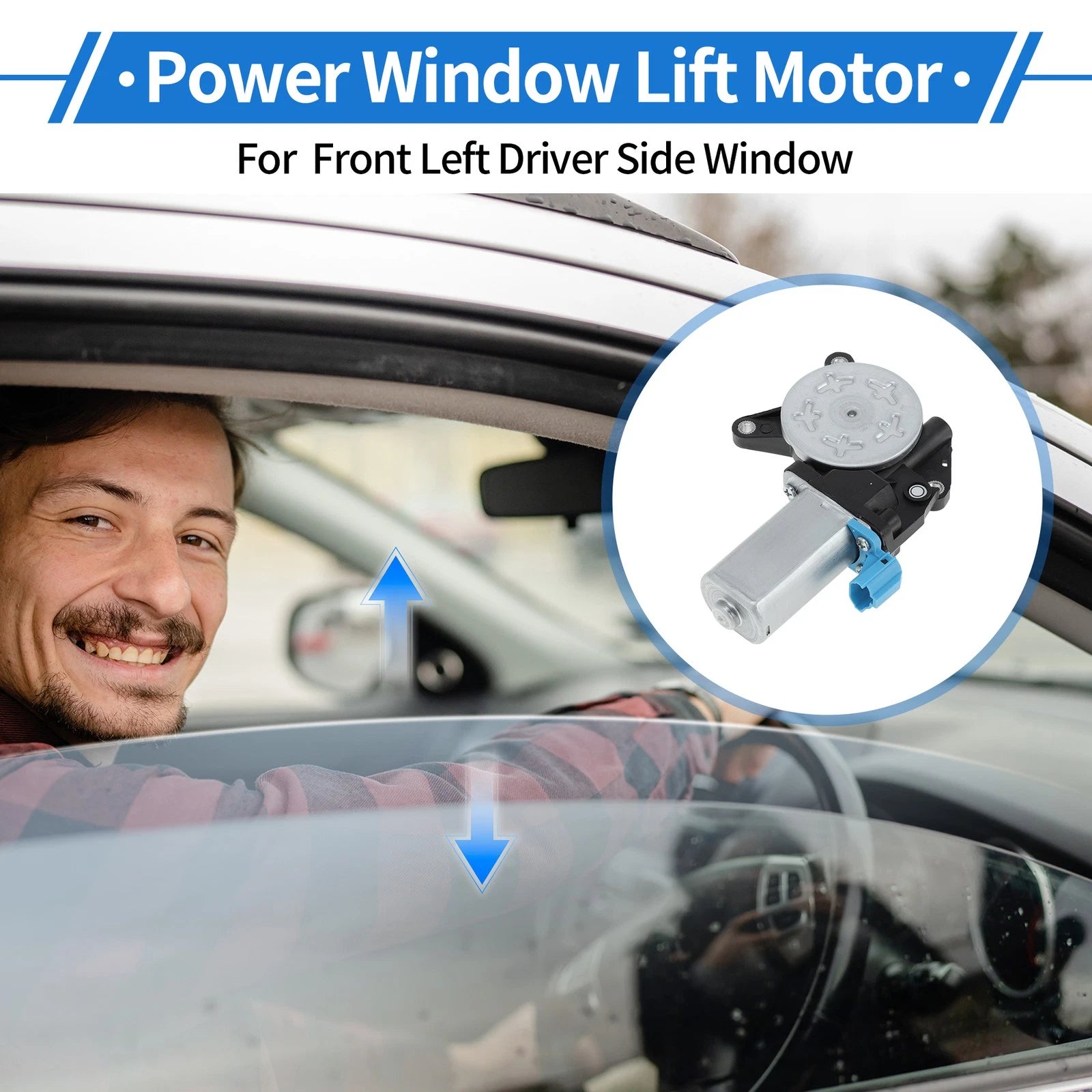 Power Window Regulator Lift Motor for Chevrolet Optra (2004–2007)