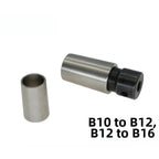 Stainless Steel Conversion Sleeve for B10/B12 to B12/B16 Milling/Drilling