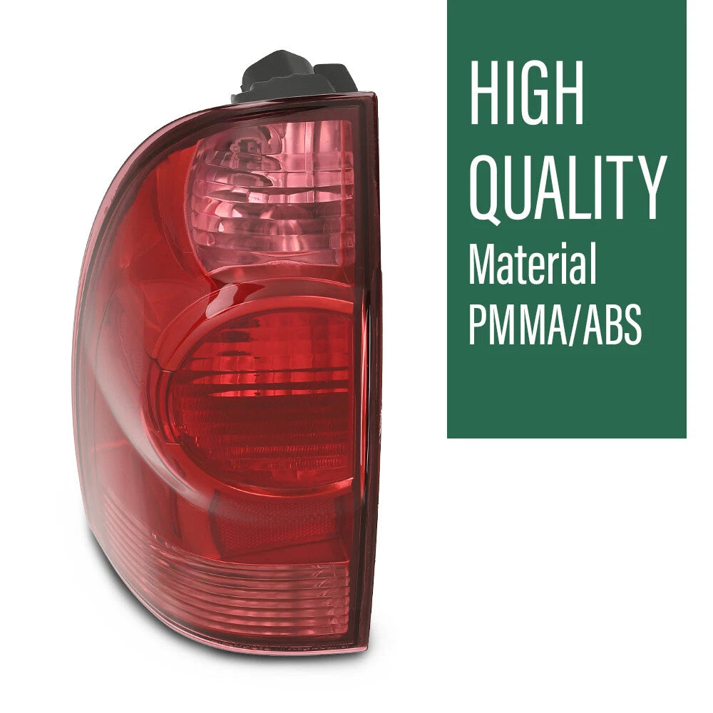 Tail Lights for Toyota Tacoma (2005–2015) with Bulbs, Left + Right