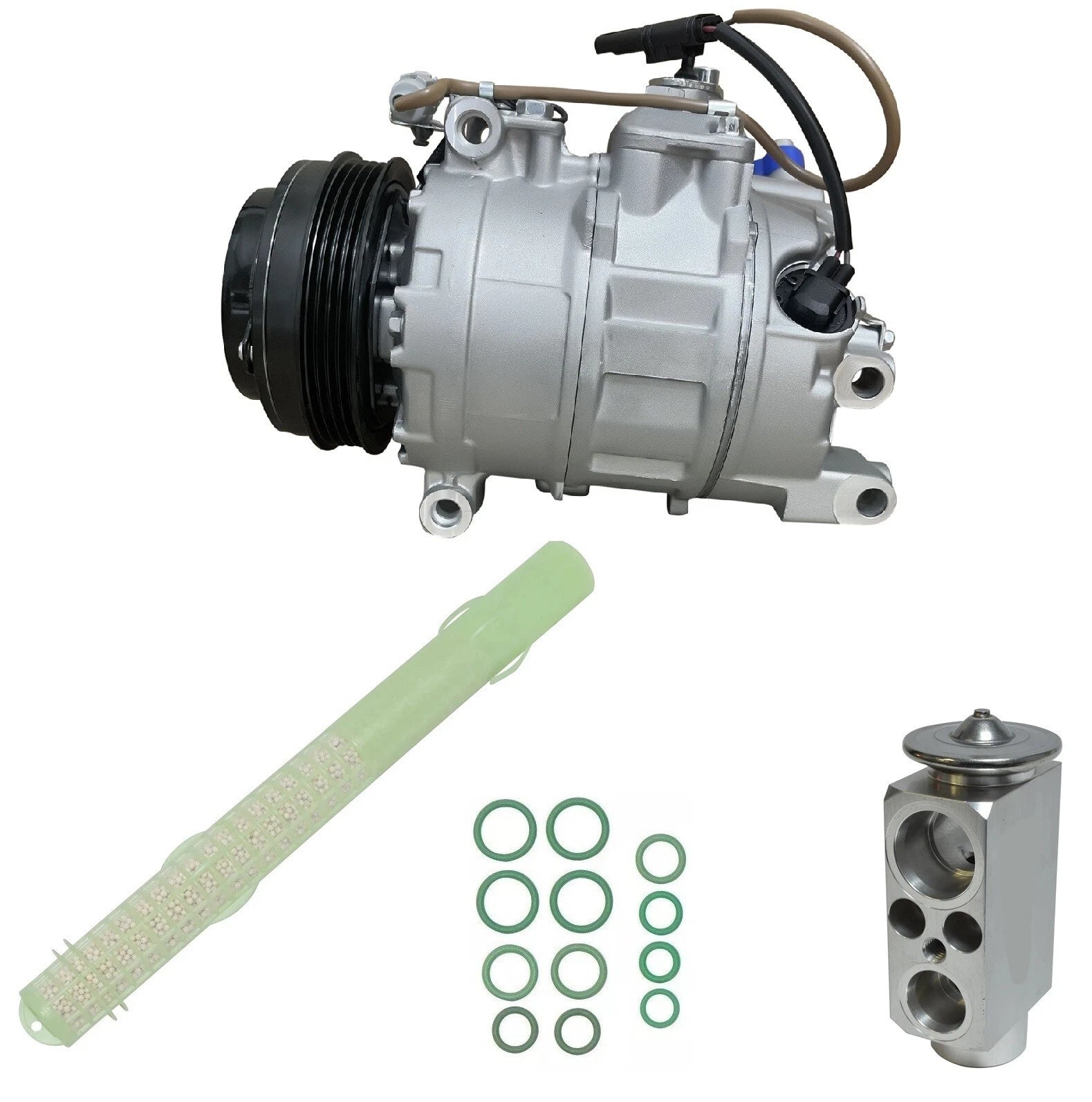 A C Compressor Kit Replacement for BMW X6 4.4L (2015–2019)