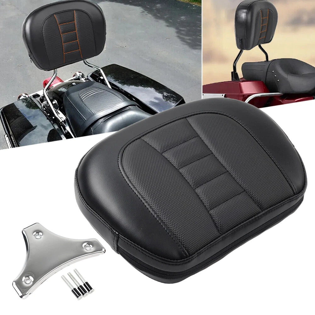 Sissy Bar Backrest Pad Bracket for Harley Touring Electra Street Glide (2014–2023)