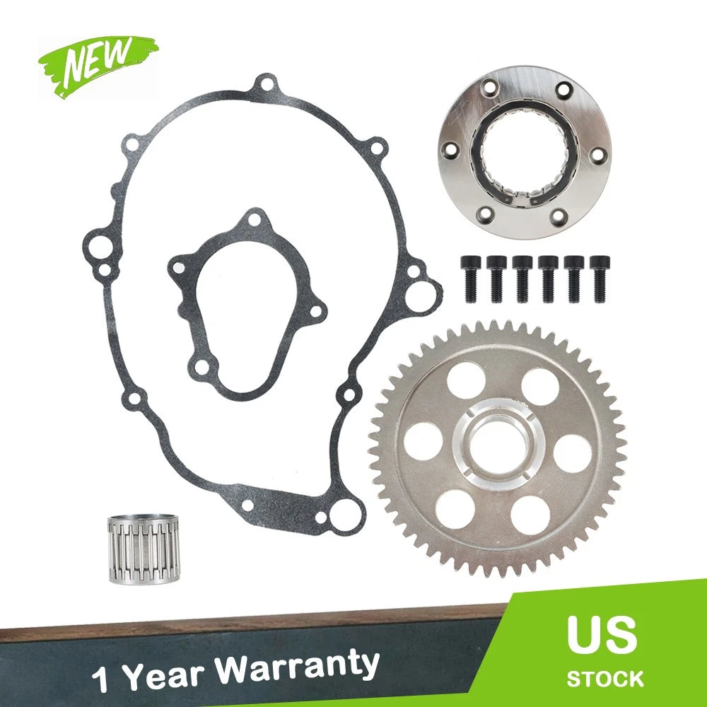 Starter Clutch One Way Bearing Gear Kit for Yamaha Raptor 660R (2001–2003)