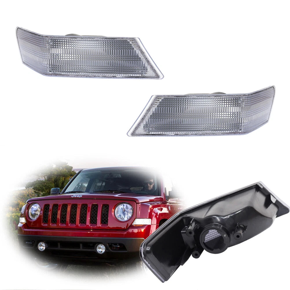 Turn Signal Directional Lamp Pair for Jeep Patriot (2007–2017)