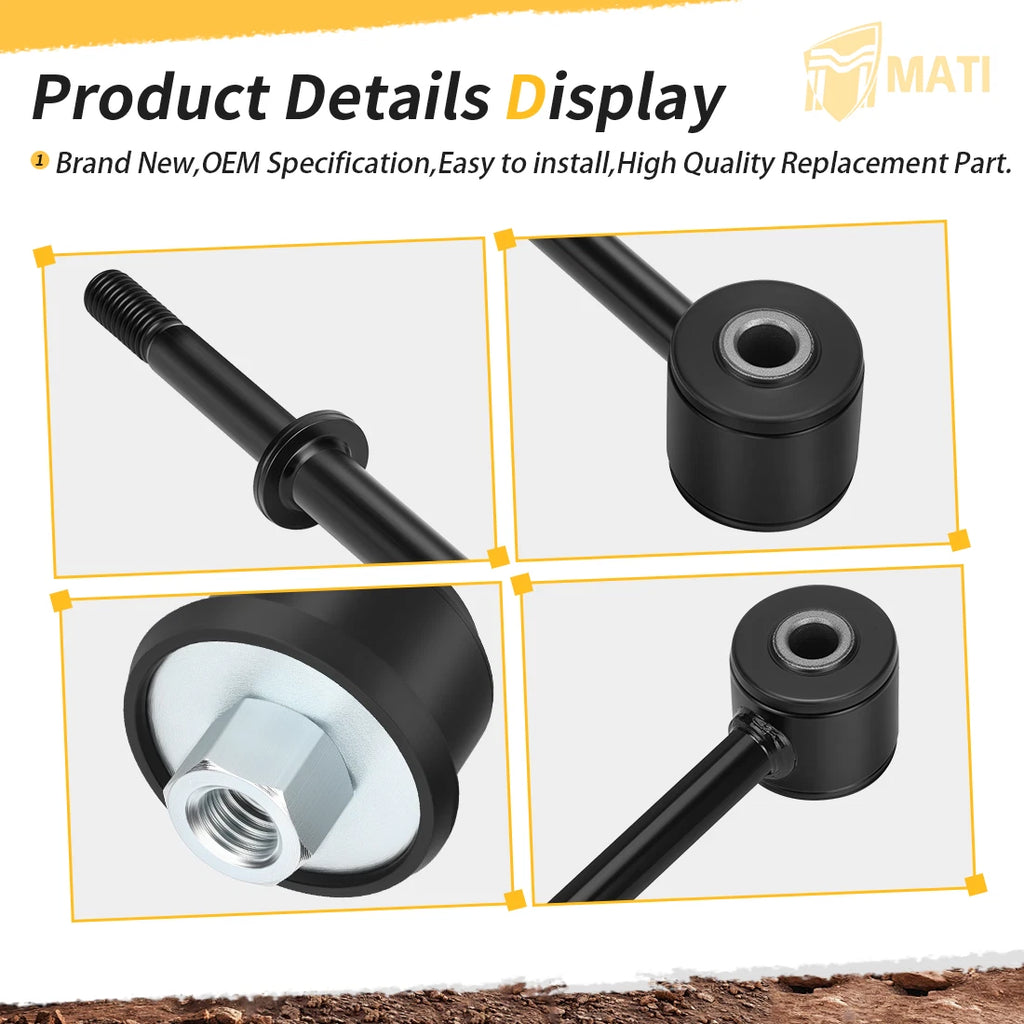 2 Torsion Bar Linkage & Bushing for Polaris Ranger 400 500 800 900 Crew EV (2006–2019) 5135941