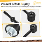 2 Torsion Bar Linkage & Bushing for Polaris Ranger 400 500 800 900 Crew EV (2006–2019) 5135941