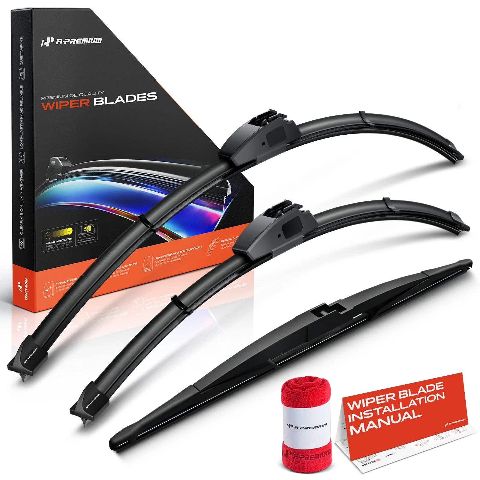 Windshield Wiper Blades for Toyota Prius (2010â2015)
