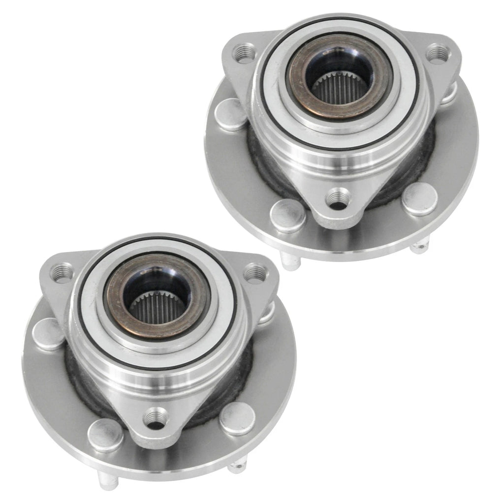 2X Front Wheel Hub and Bearing 513237 for Chevrolet HHR (2006–2008) NO ABS