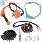 Spark Plug Regulator Rectifier & Stator Ignition Coil for Suzuki LTZ400 (2003-2008)