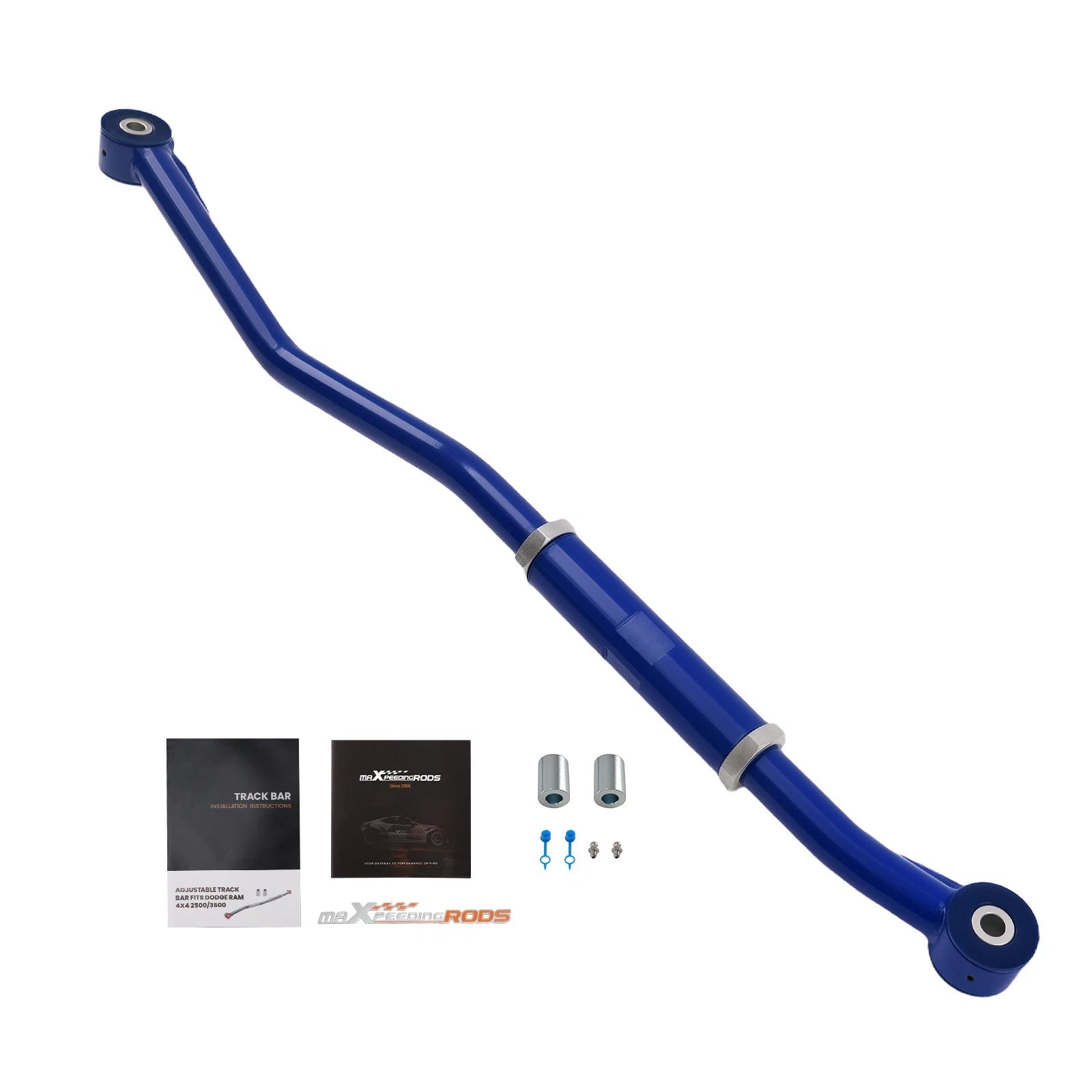 Front Adjustable Track Bar Rods for Dodge Ram 2500 3500 (2003–2013) 2"-6" Lift