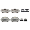 ACDelco Silver Brake Kit with 330mm Front & 345mm Rear Rotors for Sierra Tahoe