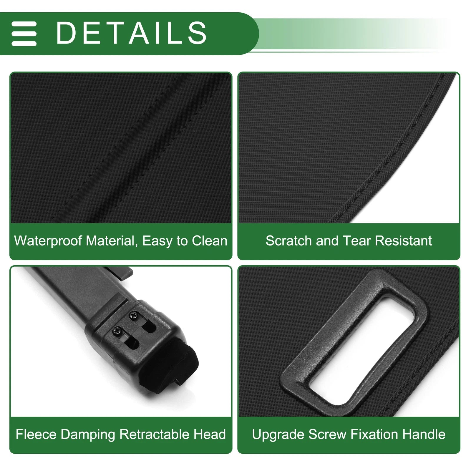 Retractable Cargo Cover for Chevrolet Equinox EV (2024–2025) Gloss Black