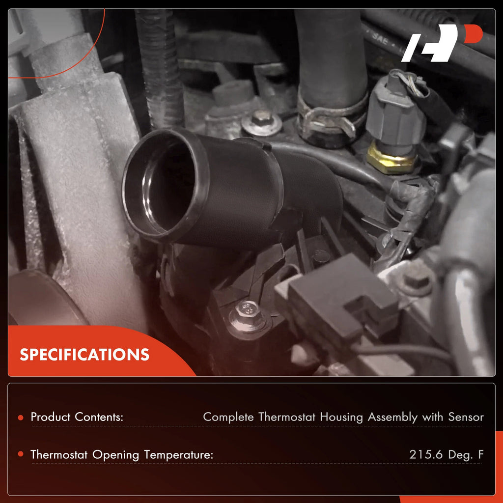Engine Coolant Thermostat with Housing for BMW 1 Series (2004-2013)