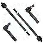 Set of 4 Tie Rod Ends for Scion tC (2005–2010)
