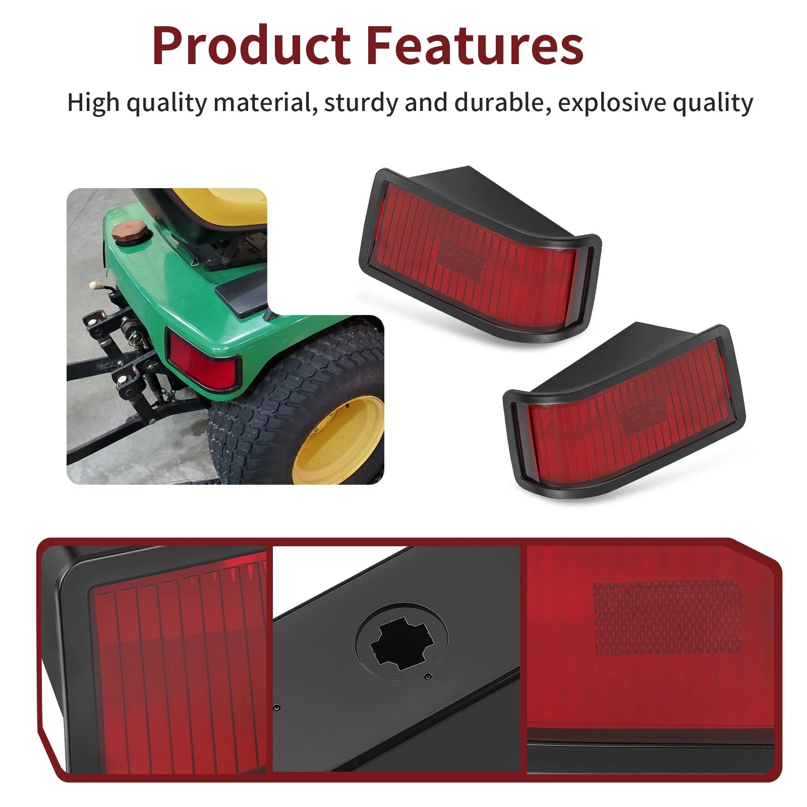 Tail Light Set for John Deere 415 425 445 455 (1990-2020)