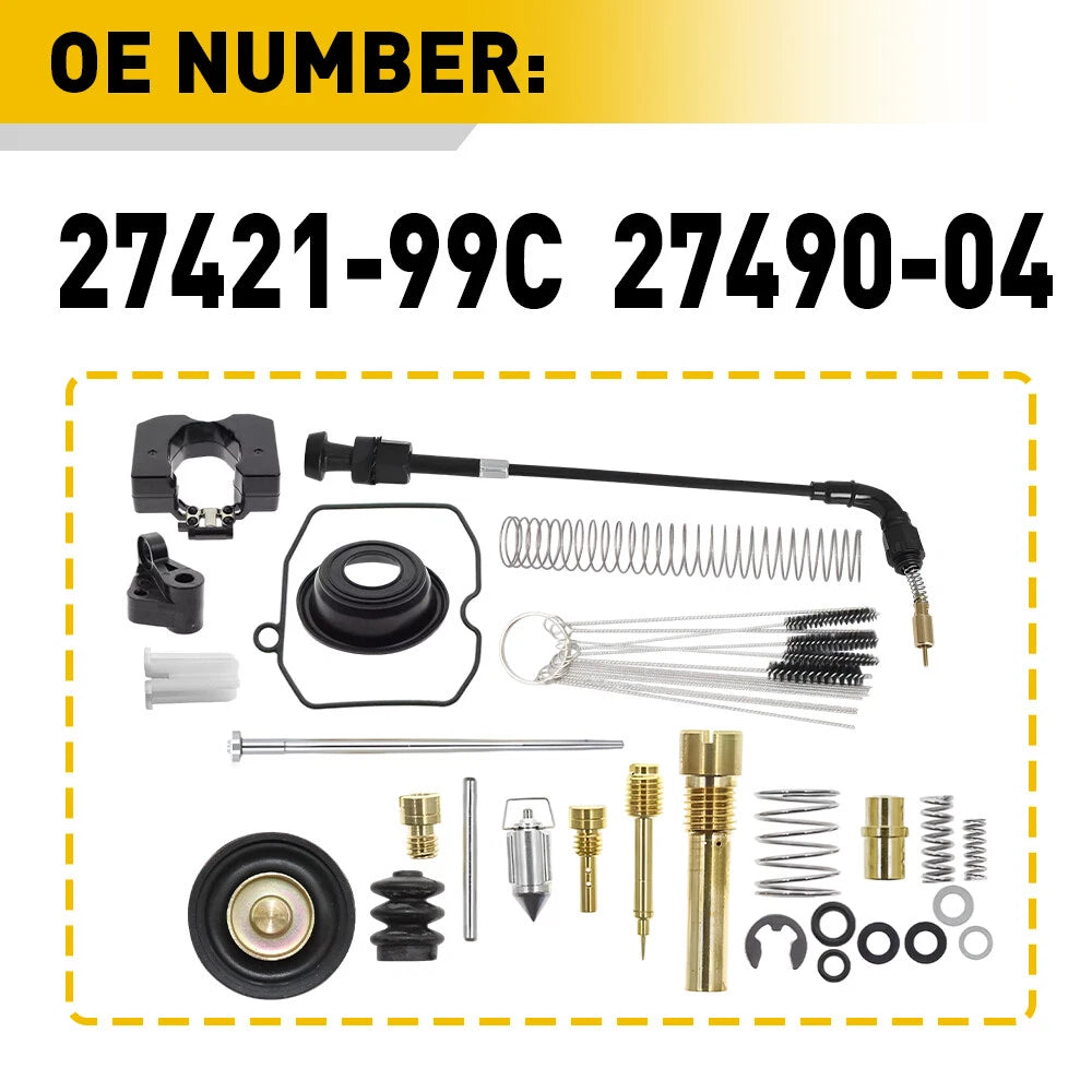 Carburetor Rebuild Kit for Harley Davidson Sportster 1200 883 (2004–2023)