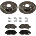 Rear Brake Disc and Pad Kit for Pontiac Grand Prix (2004–2008) Ceramic