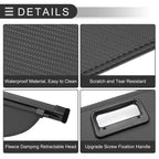 Retractable Cargo Cover for Subaru Crosstrek (2024) - Black Carbon Fiber