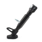 Adjustable Kickstand Foot Side Stand for Universal Motorcycle - Black