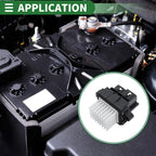 HVAC Blower Motor Resistor for Ford Mondeo (2013) No.DG9H19E624