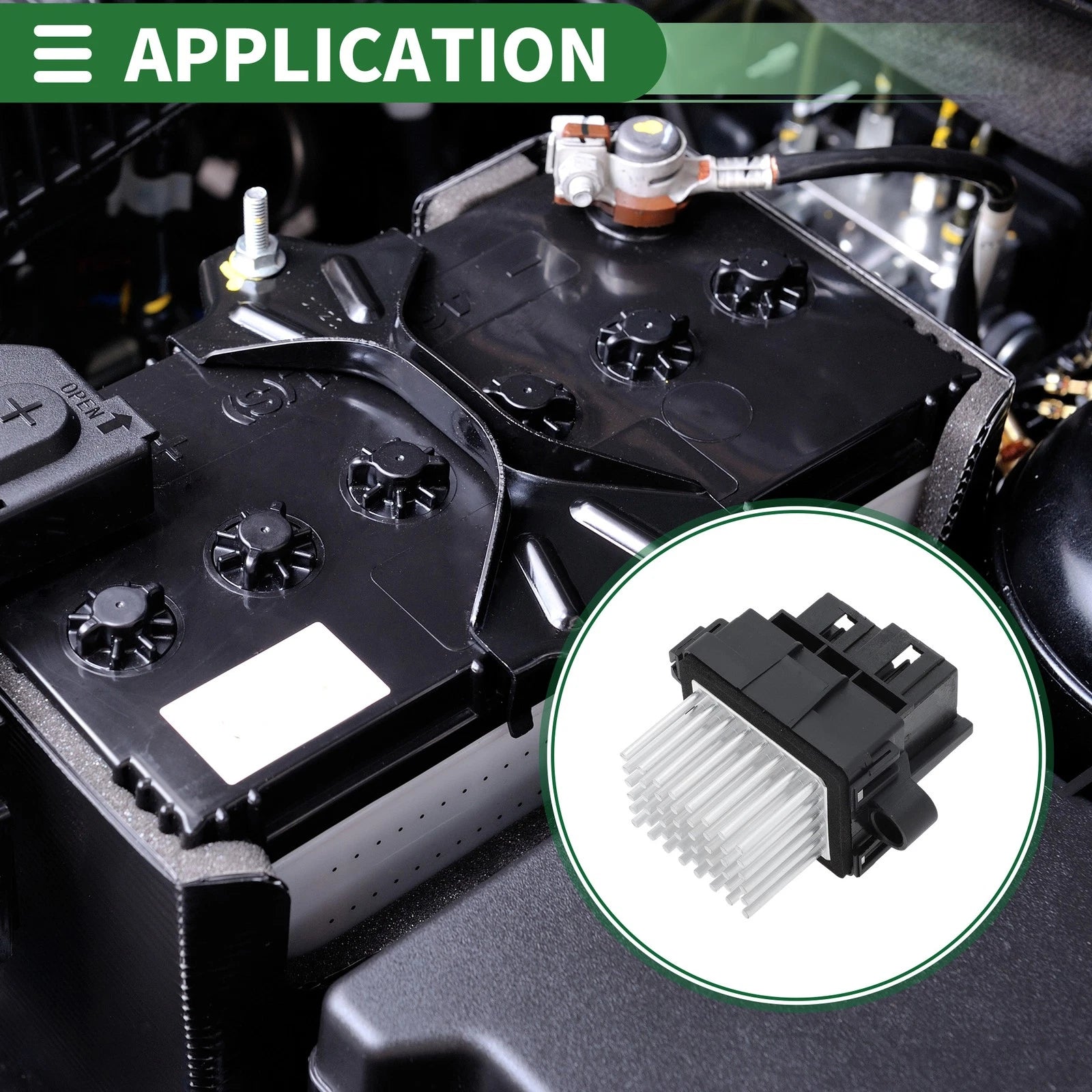 HVAC Blower Motor Resistor for Ford Mondeo (2013) No.DG9H19E624