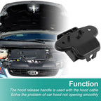 Hood Latch Release Handle for Dodge Grand Caravan (2001–2007) No.68002784AA