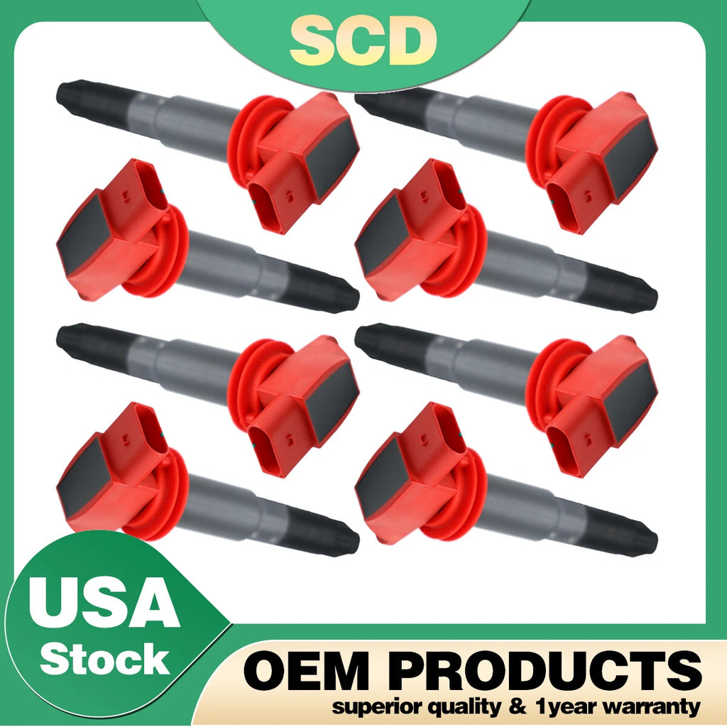 8X Ignition Coils for Porsche Cayenne (2008–2018) & Panamera (2010–2016) 4.8L V8, 3.6L