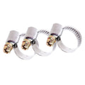 10X Fuel Hose Pipe Clamps for Universal Applications (16-27mm)