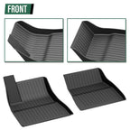 Set of 3 All Weather TPE Floor Mats for Tesla Model 3