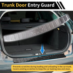 Rear Bumper Topper for Kia Sportage (2021–2022) Silver Tone