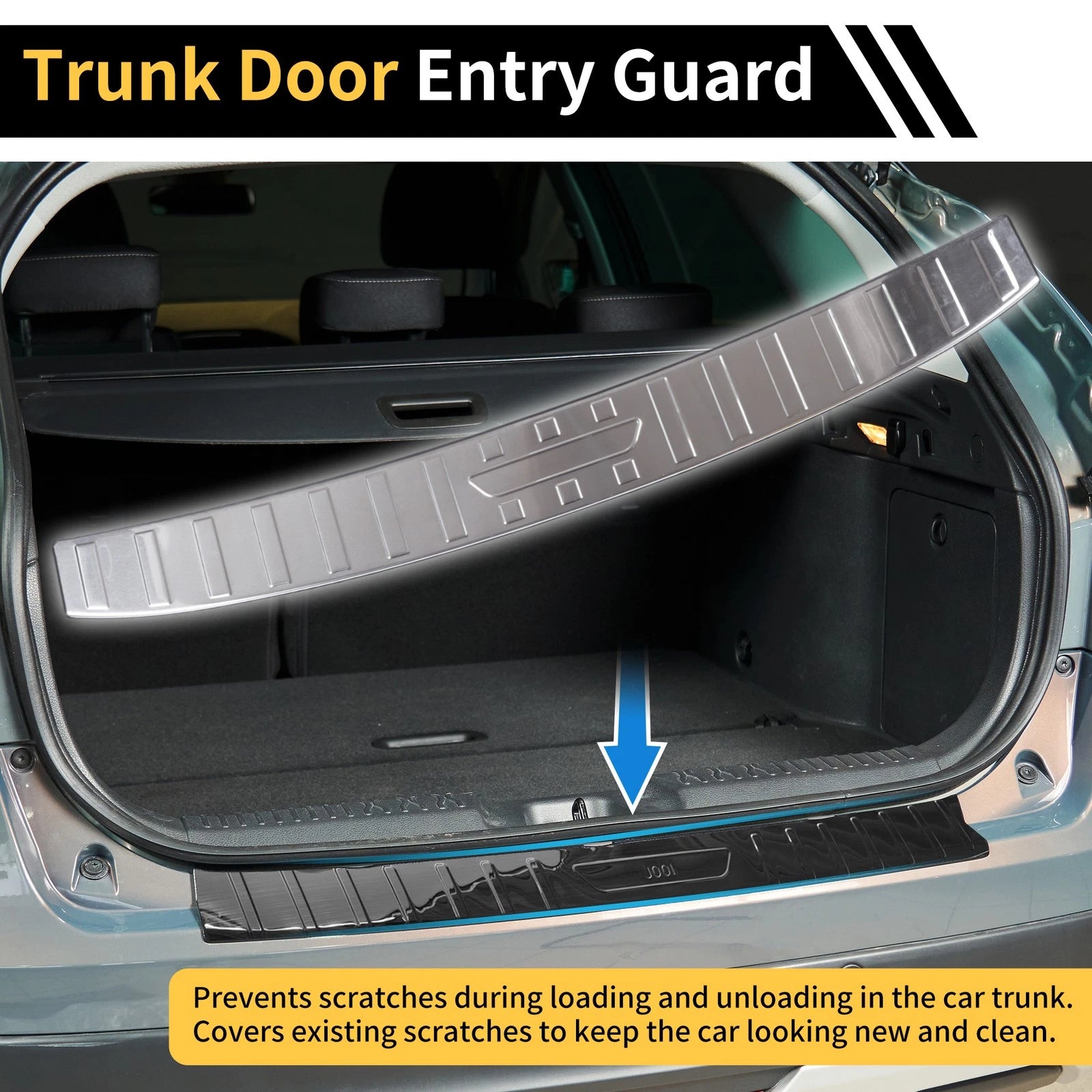 Rear Bumper Topper for Kia Sportage (2021–2022) Silver Tone