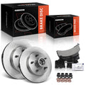 Front Disc Brake Rotors & Ceramic Pads for Chevrolet C1500 Tahoe (1995–2000)
