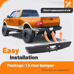 Rear Bumper Assembly for Ford F150 (1997–2004 Flareside)